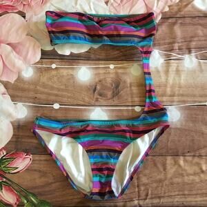 Victoria’s Secret VS colorful one piece swimsuit